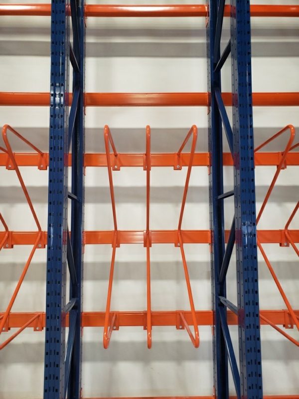 M Divider for Pallet Rack 36"D x 48"H x 1/2" Diameter