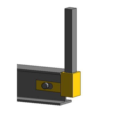 Cogan QuickShip Cantilever Removable Stopper 12" (CR-12STOP)