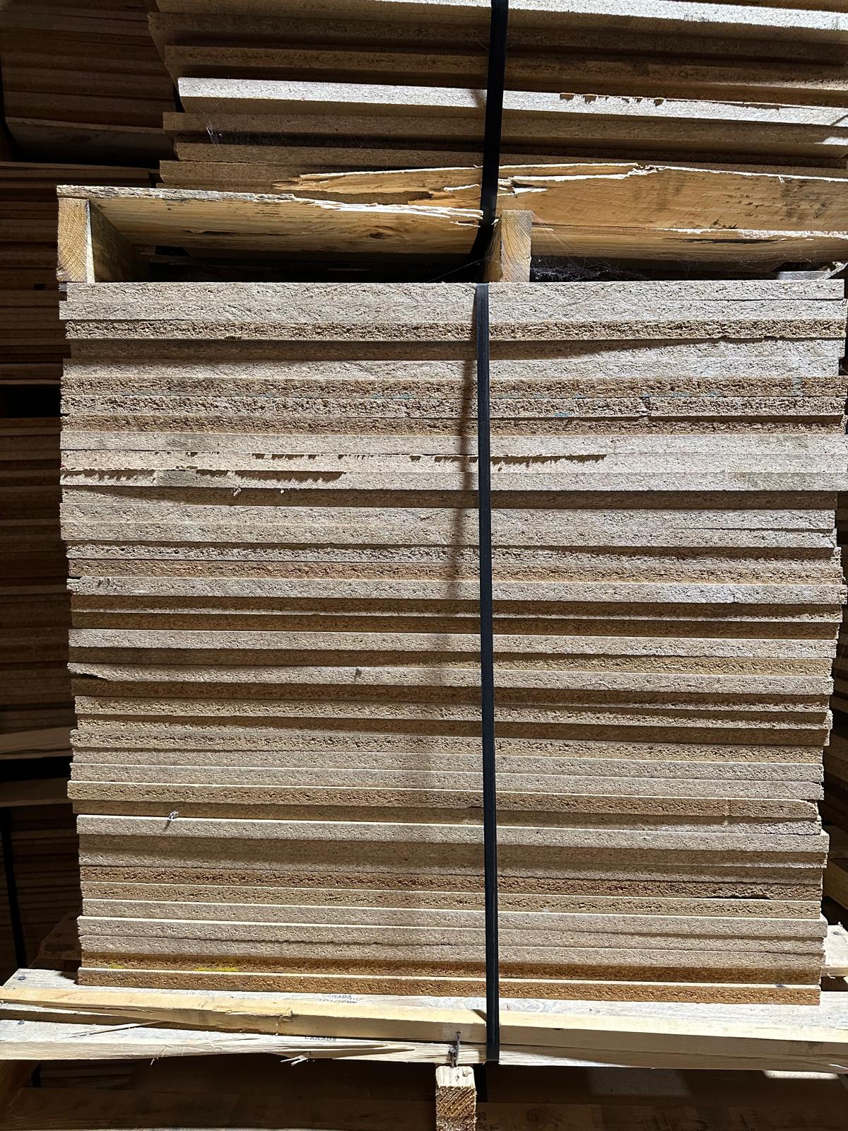 36" x 42" Solid Particle Board Wood Decking for 36" Deep Teardrop Rack (Used)