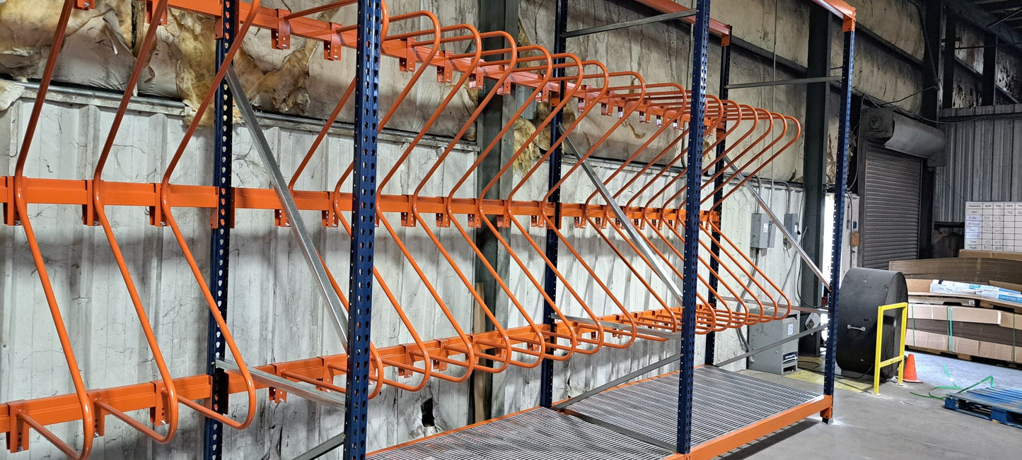 M Divider for Pallet Rack 36"D x 48"H x 1/2" Diameter