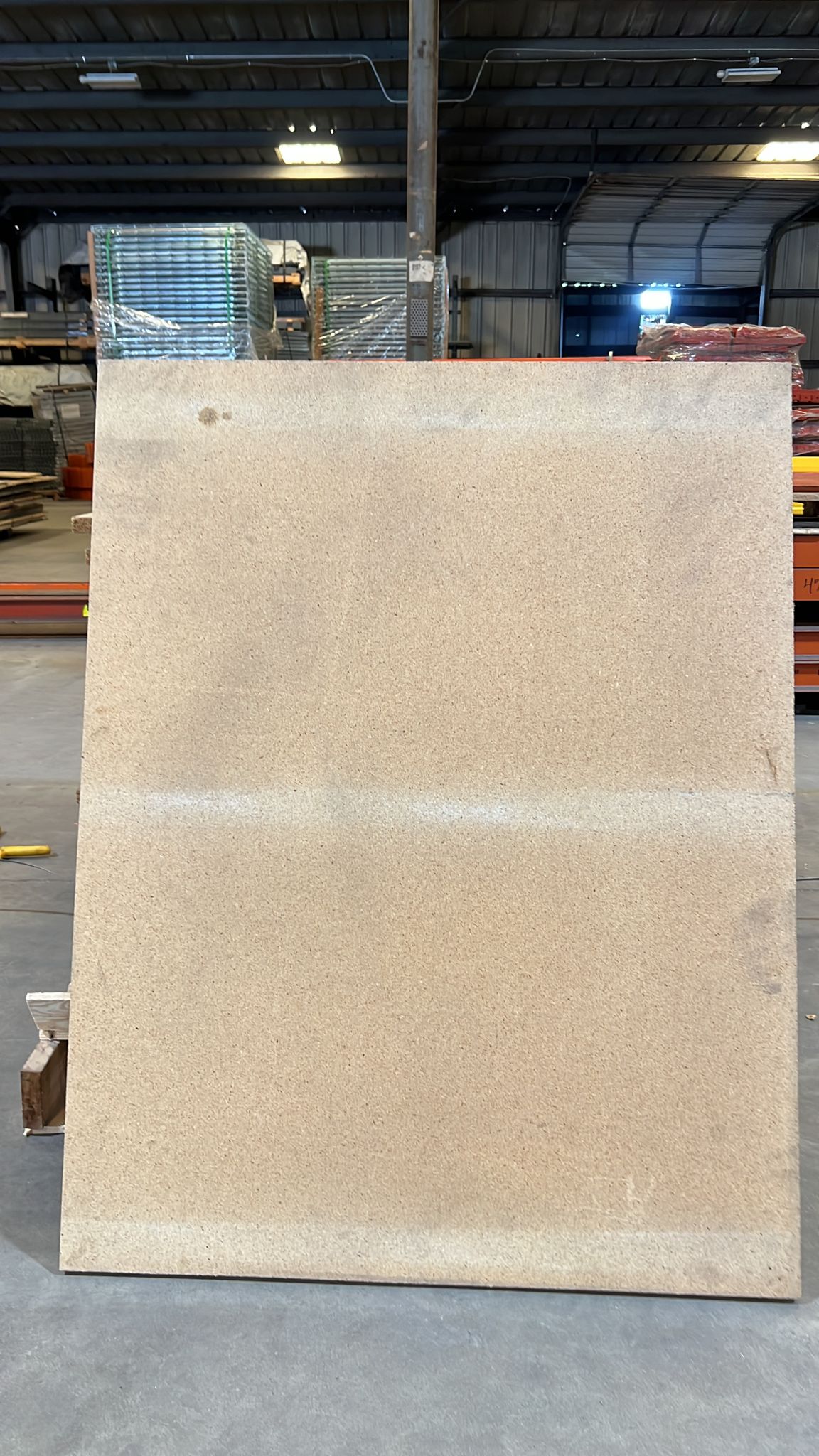 36" x 42" Solid Particle Board Wood Decking for 36" Deep Teardrop Rack (Used)