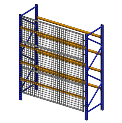 Cogan QuickShip 4' x 8' Wire Rack Guards (P-W84)